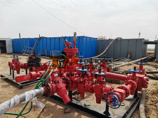 Πολλαπλή 5000psi API 16C DD υψηλή πολλαπλή πηγών